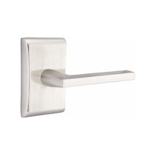 Load image into Gallery viewer, HELIOS (HLO) PRIVACY (BED/BATH) LEVER WITH 2-3/8" BACKSET AND 1/4" ROUND FACEPLATE AND STRIKEPLATE