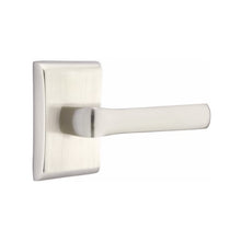 Load image into Gallery viewer, SPENCER (SPN) PRIVACY (BED/BATH) LEVER WITH 2-3/8" BACKSET AND 1/4" ROUND FACEPLATE AND STRIKEPLATE