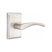 Load image into Gallery viewer, TRITON (TRT) PASSAGE (HALL/CLOSET) LEVER WITH 2-3/8" BACKSET AND 1/4" ROUND FACEPLATE AND STRIKEPLATE