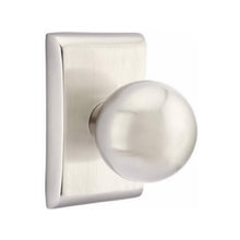 Load image into Gallery viewer, ORB (OR) PASSAGE (HALL/CLOSET) KNOB WITH 2-3/8" BACKSET AND 1/4" ROUND FACEPLATE AND STRIKEPLATE