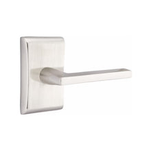 Load image into Gallery viewer, HELIOS (HLO) PASSAGE (HALL/CLOSET) LEVER WITH 2-3/8" BACKSET AND 1/4" ROUND FACEPLATE AND STRIKEPLATE