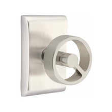 Load image into Gallery viewer, SPOKE (SPK) PASSAGE (HALL/CLOSET) KNOB WITH 2-3/8" BACKSET AND 1/4" ROUND FACEPLATE AND STRIKEPLATE