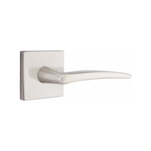 Load image into Gallery viewer, POSEIDON (POS) PRIVACY (BED/BATH) LEVER WITH 2-3/8" BACKSET AND 1/4" ROUND FACEPLATE AND STRIKEPLATE