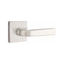 Load image into Gallery viewer, SION (SIO) PRIVACY (BED/BATH) LEVER WITH 2-3/8" BACKSET AND 1/4" ROUND FACEPLATE AND STRIKEPLATE