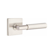 Load image into Gallery viewer, MYLES (MYL) PRIVACY (BED/BATH) LEVER WITH 2-3/8" BACKSET AND 1/4" ROUND FACEPLATE AND STRIKEPLATE