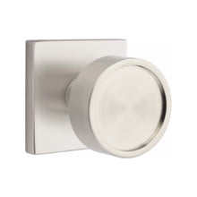 Load image into Gallery viewer, VERVE (VR) PRIVACY (BED/BATH) KNOB WITH 2-3/8" BACKSET AND 1/4" ROUND FACEPLATE AND STRIKEPLATE