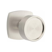 Load image into Gallery viewer, VERVE (VR) PRIVACY (BED/BATH) KNOB WITH 2-3/8" BACKSET AND 1/4" ROUND FACEPLATE AND STRIKEPLATE
