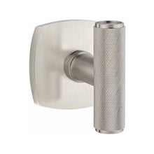 Load image into Gallery viewer, THE ACE KNURLED (ACEKN) PRIVACY (BED/BATH) KNOB WITH 2-3/8" BACKSET AND 1/4" ROUND FACEPLATE AND STRIKEPLATE
