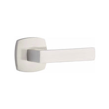 Load image into Gallery viewer, DUMONT (DT) PRIVACY (BED/BATH) LEVER WITH 2-3/8" BACKSET AND 1/4" ROUND FACEPLATE AND STRIKEPLATE