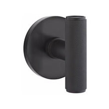 Load image into Gallery viewer, THE ACE KNURLED (ACEKN) PASSAGE (HALL/CLOSET) KNOB WITH 2-3/8" BACKSET AND 1/4" ROUND FACEPLATE AND STRIKEPLATE