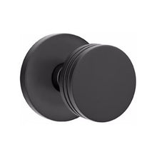 Load image into Gallery viewer, BERN (BN) PRIVACY (BED/BATH) KNOB WITH 2-3/8" BACKSET AND 1/4" ROUND FACEPLATE AND STRIKEPLATE