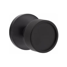 Load image into Gallery viewer, VERVE (VR) PRIVACY (BED/BATH) KNOB WITH 2-3/8" BACKSET AND 1/4" ROUND FACEPLATE AND STRIKEPLATE