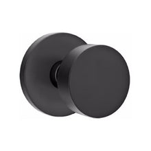 Load image into Gallery viewer, ROUND (ROU) PRIVACY (BED/BATH) KNOB WITH 2-3/8" BACKSET AND 1/4" ROUND FACEPLATE AND STRIKEPLATE