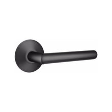 Load image into Gallery viewer, STUTTGART (STU) PRIVACY (BED/BATH) LEVER WITH 2-3/8" BACKSET AND 1/4" ROUND FACEPLATE AND STRIKEPLATE