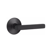 Load image into Gallery viewer, FREESTONE (FRL) PASSAGE (HALL/CLOSET) LEVER WITH 2-3/8" BACKSET AND 1/4" ROUND FACEPLATE AND STRIKEPLATE