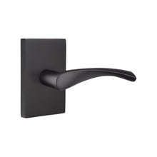 Load image into Gallery viewer, TRITON (TRT) PRIVACY (BED/BATH) LEVER WITH 2-3/8" BACKSET AND 1/4" ROUND FACEPLATE AND STRIKEPLATE