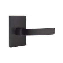 Load image into Gallery viewer, BRESLIN (BRL) PRIVACY (BED/BATH) LEVER WITH 2-3/8" BACKSET AND 1/4" ROUND FACEPLATE AND STRIKEPLATE
