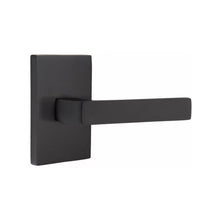 Load image into Gallery viewer, DUMONT (DT) PRIVACY (BED/BATH) LEVER WITH 2-3/8" BACKSET AND 1/4" ROUND FACEPLATE AND STRIKEPLATE