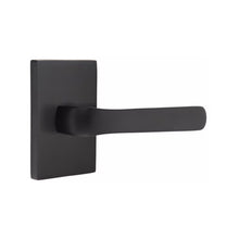 Load image into Gallery viewer, SPENCER (SPN) PASSAGE (HALL/CLOSET) LEVER WITH 2-3/8" BACKSET AND 1/4" ROUND FACEPLATE AND STRIKEPLATE