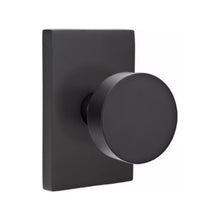 Load image into Gallery viewer, ROUND (ROU) PRIVACY (BED/BATH) KNOB WITH 2-3/8" BACKSET AND 1/4" ROUND FACEPLATE AND STRIKEPLATE