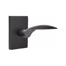 Load image into Gallery viewer, MERCURY (MC) PRIVACY (BED/BATH) LEVER WITH 2-3/8" BACKSET AND 1/4" ROUND FACEPLATE AND STRIKEPLATE