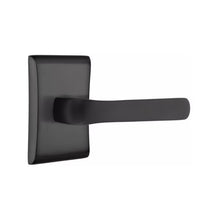 Load image into Gallery viewer, SPENCER (SPN) PRIVACY (BED/BATH) LEVER WITH 2-3/8" BACKSET AND 1/4" ROUND FACEPLATE AND STRIKEPLATE