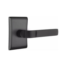 Load image into Gallery viewer, ASTON (AST) PRIVACY (BED/BATH) LEVER WITH 2-3/8" BACKSET AND 1/4" ROUND FACEPLATE AND STRIKEPLATE