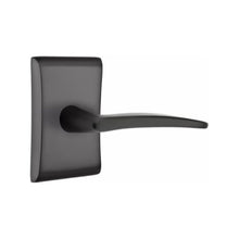 Load image into Gallery viewer, POSEIDON (POS) PRIVACY (BED/BATH) LEVER WITH 2-3/8" BACKSET AND 1/4" ROUND FACEPLATE AND STRIKEPLATE