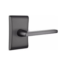 Load image into Gallery viewer, HELIOS (HLO) PASSAGE (HALL/CLOSET) LEVER WITH 2-3/8" BACKSET AND 1/4" ROUND FACEPLATE AND STRIKEPLATE