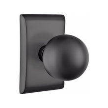 Load image into Gallery viewer, ORB (OR) PASSAGE (HALL/CLOSET) KNOB WITH 2-3/8" BACKSET AND 1/4" ROUND FACEPLATE AND STRIKEPLATE