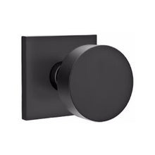 Load image into Gallery viewer, ROUND (ROU) PRIVACY (BED/BATH) KNOB WITH 2-3/8" BACKSET AND 1/4" ROUND FACEPLATE AND STRIKEPLATE
