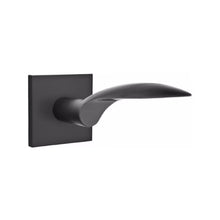 Load image into Gallery viewer, MERCURY (MC) PRIVACY (BED/BATH) LEVER WITH 2-3/8" BACKSET AND 1/4" ROUND FACEPLATE AND STRIKEPLATE