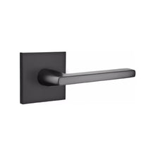 Load image into Gallery viewer, HELIOS (HLO) PASSAGE (HALL/CLOSET) LEVER WITH 2-3/8" BACKSET AND 1/4" ROUND FACEPLATE AND STRIKEPLATE
