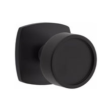 Load image into Gallery viewer, VERVE (VR) PASSAGE (HALL/CLOSET) KNOB WITH 2-3/8" BACKSET AND 1/4" ROUND FACEPLATE AND STRIKEPLATE
