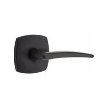 Load image into Gallery viewer, POSEIDON (POS) PRIVACY (BED/BATH) LEVER WITH 2-3/8" BACKSET AND 1/4" ROUND FACEPLATE AND STRIKEPLATE