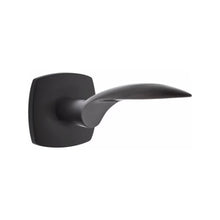 Load image into Gallery viewer, MERCURY (MC) PRIVACY (BED/BATH) LEVER WITH 2-3/8" BACKSET AND 1/4" ROUND FACEPLATE AND STRIKEPLATE