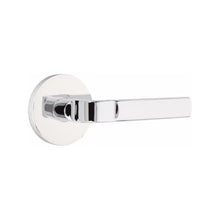 Load image into Gallery viewer, ASTON (AST) PRIVACY (BED/BATH) LEVER WITH 2-3/8" BACKSET AND 1/4" ROUND FACEPLATE AND STRIKEPLATE
