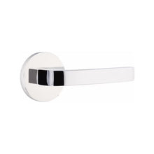 Load image into Gallery viewer, BRESLIN (BRL) PRIVACY (BED/BATH) LEVER WITH 2-3/8" BACKSET AND 1/4" ROUND FACEPLATE AND STRIKEPLATE