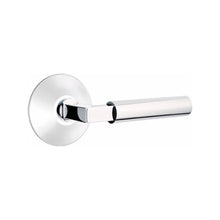 Load image into Gallery viewer, HERCULES (HEC) PASSAGE (HALL/CLOSET) LEVER WITH 2-3/8" BACKSET AND 1/4" ROUND FACEPLATE AND STRIKEPLATE