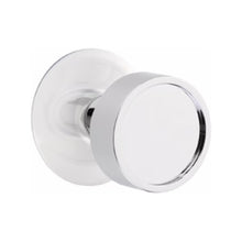 Load image into Gallery viewer, VERVE (VR) PASSAGE (HALL/CLOSET) KNOB WITH 2-3/8" BACKSET AND 1/4" ROUND FACEPLATE AND STRIKEPLATE