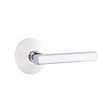 Load image into Gallery viewer, FREESTONE (FRL) PASSAGE (HALL/CLOSET) LEVER WITH 2-3/8" BACKSET AND 1/4" ROUND FACEPLATE AND STRIKEPLATE