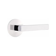 Load image into Gallery viewer, DUMONT (DT) PRIVACY (BED/BATH) LEVER WITH 2-3/8" BACKSET AND 1/4" ROUND FACEPLATE AND STRIKEPLATE