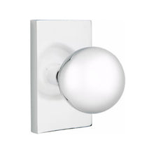 Load image into Gallery viewer, ORB (OR) PASSAGE (HALL/CLOSET) KNOB WITH 2-3/8" BACKSET AND 1/4" ROUND FACEPLATE AND STRIKEPLATE