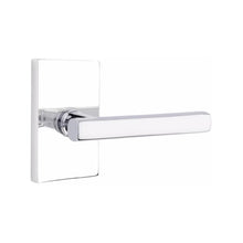 Load image into Gallery viewer, FREESTONE (FRL) PASSAGE (HALL/CLOSET) LEVER WITH 2-3/8" BACKSET AND 1/4" ROUND FACEPLATE AND STRIKEPLATE