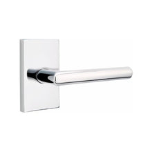Load image into Gallery viewer, STUTTGART (STU) PRIVACY (BED/BATH) LEVER WITH 2-3/8" BACKSET AND 1/4" ROUND FACEPLATE AND STRIKEPLATE