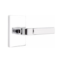 Load image into Gallery viewer, ASTON (AST) PASSAGE (HALL/CLOSET) LEVER WITH 2-3/8" BACKSET AND 1/4" ROUND FACEPLATE AND STRIKEPLATE