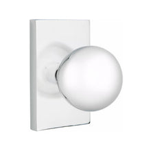 Load image into Gallery viewer, ORB (OR) PRIVACY (BED/BATH) KNOB WITH 2-3/8" BACKSET AND 1/4" ROUND FACEPLATE AND STRIKEPLATE