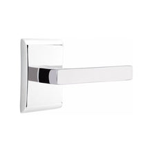 Load image into Gallery viewer, DUMONT (DT) PRIVACY (BED/BATH) LEVER WITH 2-3/8" BACKSET AND 1/4" ROUND FACEPLATE AND STRIKEPLATE