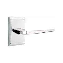 Load image into Gallery viewer, ATHENA (ATN) PASSAGE (HALL/CLOSET) LEVER WITH 2-3/8" BACKSET AND 1/4" ROUND FACEPLATE AND STRIKEPLATE
