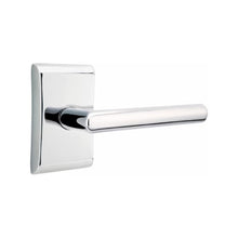 Load image into Gallery viewer, STUTTGART (STU) PASSAGE (HALL/CLOSET) LEVER WITH 2-3/8" BACKSET AND 1/4" ROUND FACEPLATE AND STRIKEPLATE